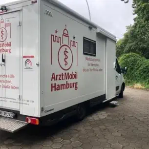 Fahrzeug vom ArztMobil Hamburg