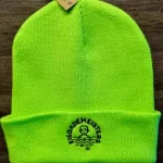 Wintermütze Farbe fluo green