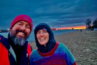 zwei Initiatoren der Eisbademeisters-Hamburg