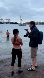 Interview mit einer Eisbaderin